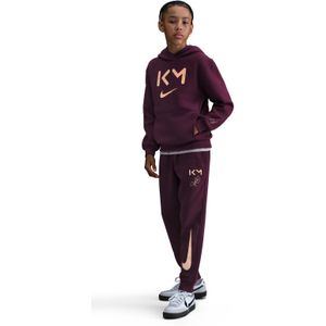 Nike Kylian Mbappé Club Fleece Joggingpak Hooded Kids Bordeauxrood Oranje