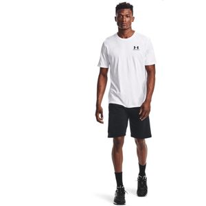 Under Armour Sportstyle Graphic Woven Trainingsset Wit Zwart