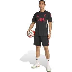 adidas Liverpool Trainingsset 2025-2026 Zwart Rood Wit