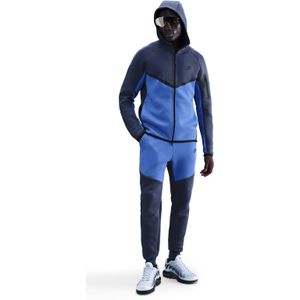 Nike Tech Fleece Sportswear Trainingspak Donkerblauw Paars