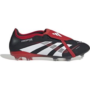 adidas Predator Pro FT Gras Voetbalschoenen (FG) Zwart Wit Rood