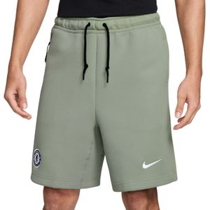 Nike - Chelsea Tech Fleece - Broekje - Lichtgroen Donkergroen Wit - 2025-2026