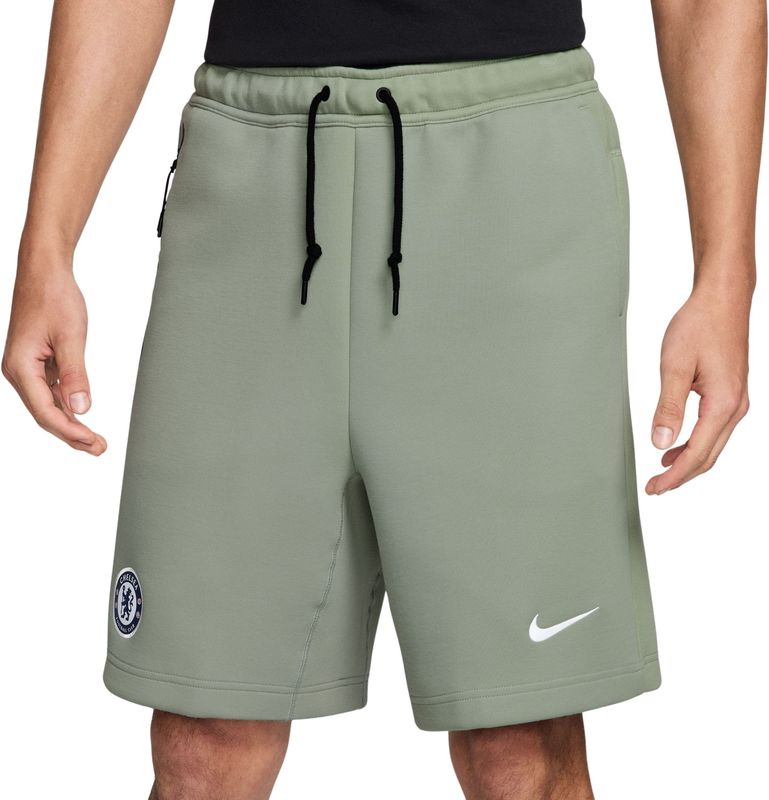Nike - Chelsea Tech Fleece - Broekje - Lichtgroen Donkergroen Wit - 2025-2026