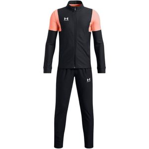 Under Armour Challenger Trainingspak Full-Zip Kids Zwart Oranje