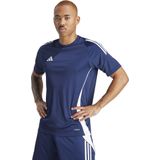 adidas Tiro 24 Trainingsshirt Donkerblauw Wit