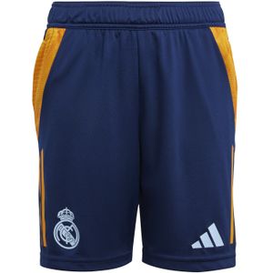 adidas Real Madrid Trainingsbroekje 2024-2025 Kids Donkerblauw Oranje Lichtblauw