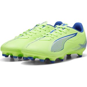 PUMA Ultra 5 Play Gras / Kunstgras Voetbalschoenen (MG) Dames Groen Blauw Zwart Wit