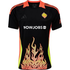 adidas Masters of Madness TGO Voetbalshirt Zwart