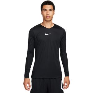 Nike Dri-Fit Park Ondershirt Lange Mouwen Zwart Wit