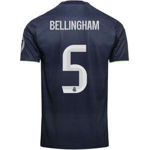 adidas Real Madrid Bellingham 5 Uitshirt 2025-2026 Kids