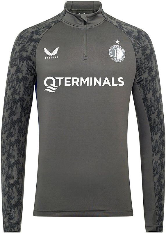 Feyenoord Training Coaches Performance Midlayer Top 2025-2026 - Heren