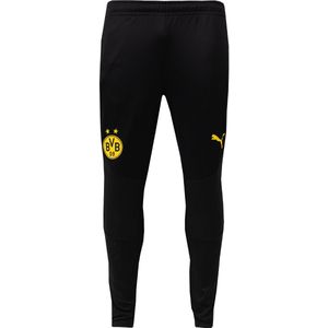 PUMA Borussia Dortmund Trainingsbroek 2024-2025 Kids Zwart Geel