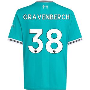 adidas Liverpool Gravenberch 38 Derde Shirt 2025-2026 Kids