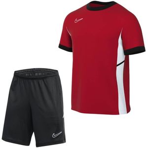 Nike Academy 25 Trainingsset Rood Zwart Wit