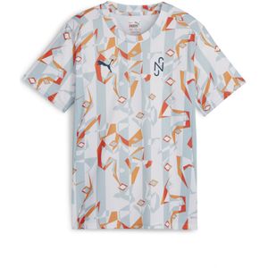 PUMA Neymar Jr. Trainingsshirt Kids Wit Oranje Blauw