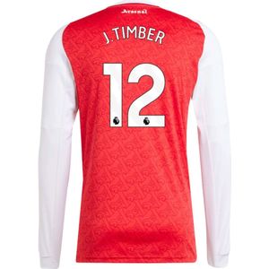 adidas Arsenal J. Timber 12 Thuisshirt Lange Mouwen 2025-2026