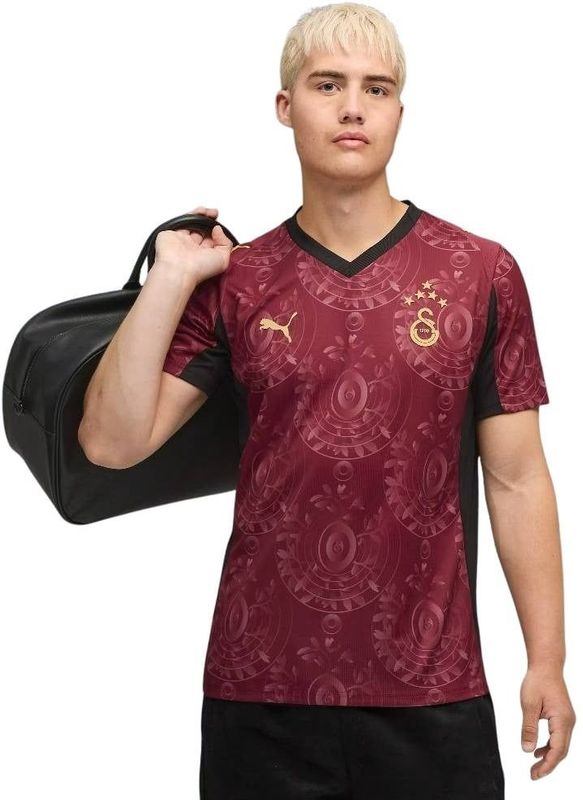 PUMA - Galatasaray SK 25/26 - Derde Shirt - Rood/Goud - Heren