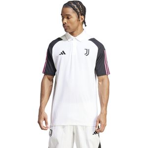 adidas Juventus Polo 2023-2024 Wit Zwart Roze