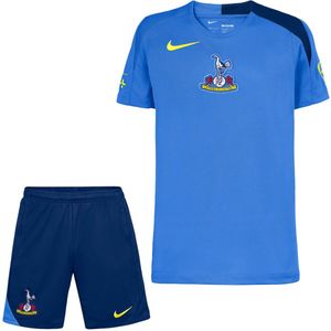 Nike Tottenham Hotspur Strike Trainingsset 2025-2026 Blauw Donkerblauw Felgeel