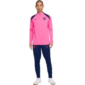 Nike Atletico Madrid Strike Trainingspak 1/4-Zip 2024-2025 Roze Donkerblauw