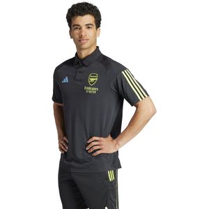 adidas Arsenal Polo 2023-2024 Zwart Blauw Geel