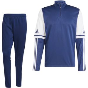 adidas Squadra 25 Trainingspak 1/4-Zip Donkerblauw Wit