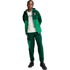 PUMA Portugal Pumatech Woven Trainingspak 2025-2026 Donkergroen Groen Wit