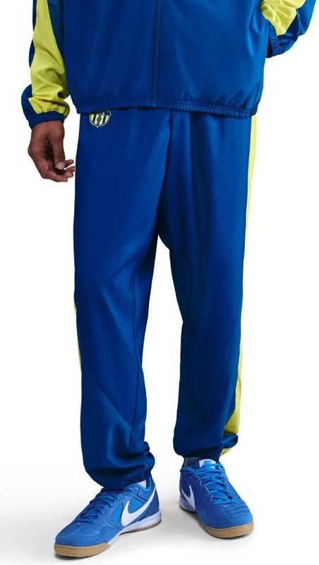 Nike FC Barcelona Woven Trainingsbroek 2025-2026 Donkerblauw Geel