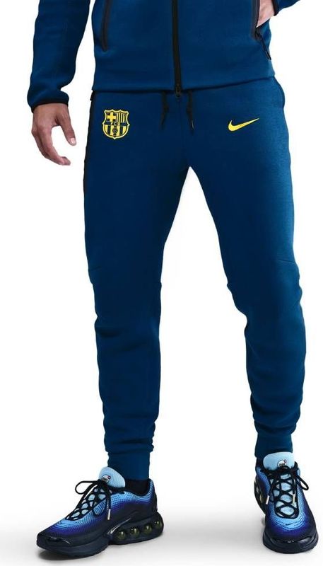 FC Barcelona Tech Fourth Nike voetbaljoggingbroek van fleece voor heren - Blauw