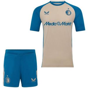 Castore Feyenoord Pre-Match Trainingsset 2025-2026 Donkerblauw Grijs