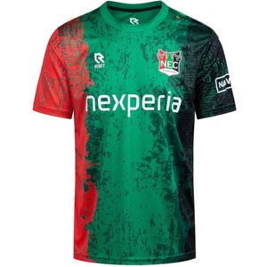 Robey NEC Nijmegen Pre-Match Trainingsshirt 2024-2025 Rood Groen Zwart