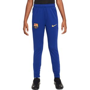 Nike FC Barcelona Academy Pro Trainingsbroek 2024-2025 Kids Donkerblauw Geel