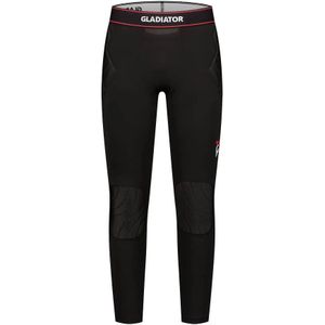 Gladiator Sports Padded Legging Zwart Rood Wit