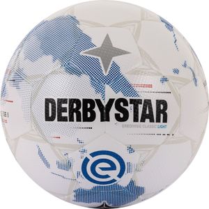 Derbystar Eredivisie Classic Light Voetbal Maat 5 2025-2026 Wit Lichtblauw Zwart
