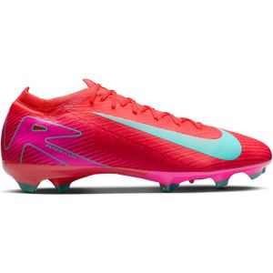 Nike Zoom Mercurial Vapor 16 Pro Gras Voetbalschoenen (FG) Rood Turquoise Roze