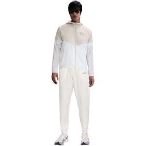 Nike Sportswear Air Woven Trainingspak Full-Zip Wit Beige Goud