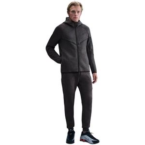 Nike Tech Fleece Sportswear Trainingspak Donkergrijs Zwart