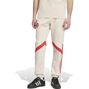 adidas Bayern München Originals Trainingsbroek 2024-2025 Beige Rood