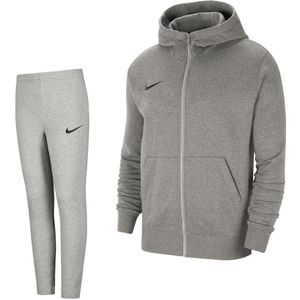 Nike Park 20 Fleece Full-Zip Trainingspak Kids Grijs