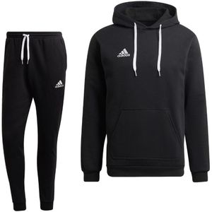 adidas Entrada 22 Sweat Hoodie Trainingspak Zwart Wit