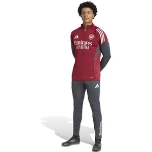 adidas Arsenal Trainingspak 1/4-Zip Europees 2025-2026 Rood Grijs Wit