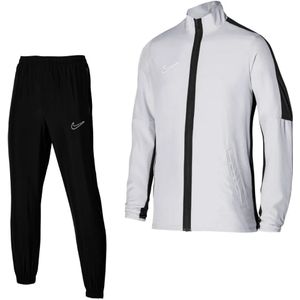 Nike Dri-FIT Academy 23 Full-Zip Trainingspak Woven Grijs Zwart Wit