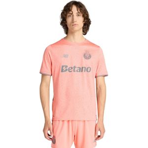 New Balance - FC Porto Uitshirt 2025-2026 - Roze - 100% Polyester