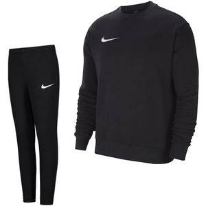 Nike Park 20 Fleece Sweat Trainingspak Kids Zwart