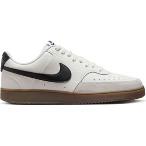 Nike Court Vision Low Sneakers Wit Zwart Lichtbruin