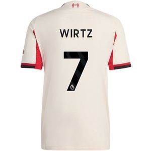 adidas Liverpool Wirtz 7 Uitshirt Authentic 2025-2026