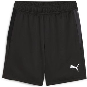 PUMA - Korte Broek - Zwart-Wit-Donkergrijs - Regular Fit - Tot Aan De Knieën