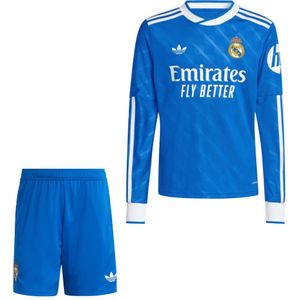 adidas Real Madrid 3e Set Lange Mouwen 2025-2026 Kids