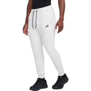 Nike Sportswear Broek 'TCH FLC'  wit gemêleerd