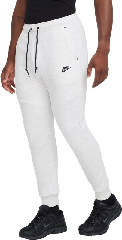 Nike Sportswear Broek 'TCH FLC'  wit gemêleerd